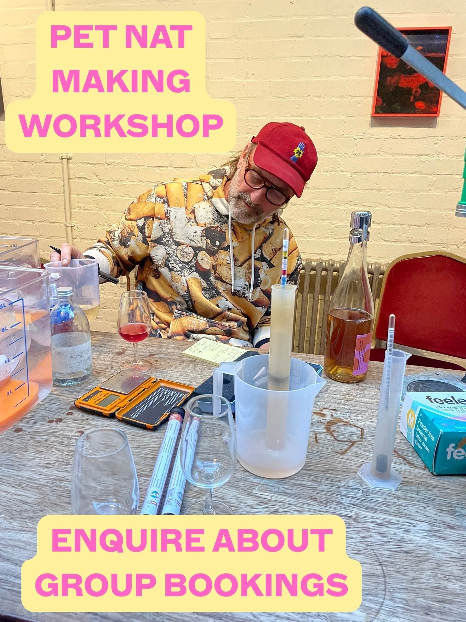 Pet Nat Making Workshop - Enquire About Group Bookings